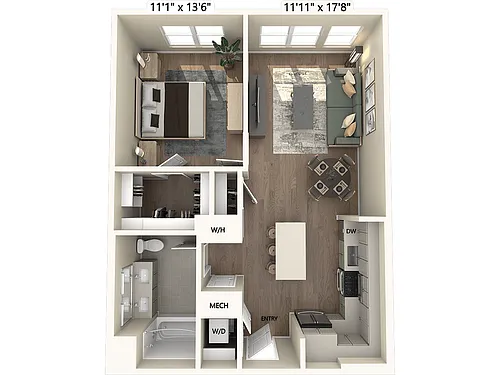 Floor plan A2m2-Upgrade