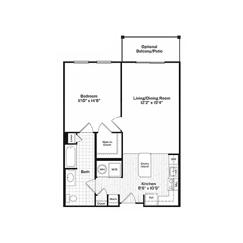 Floor plan Beacon 5