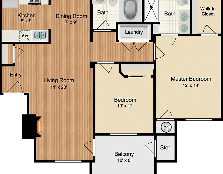Black Feather Apartment Homes — Photo 32