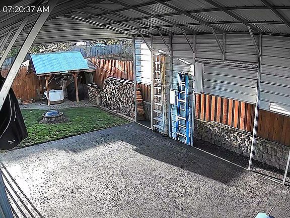 Double RV carport.