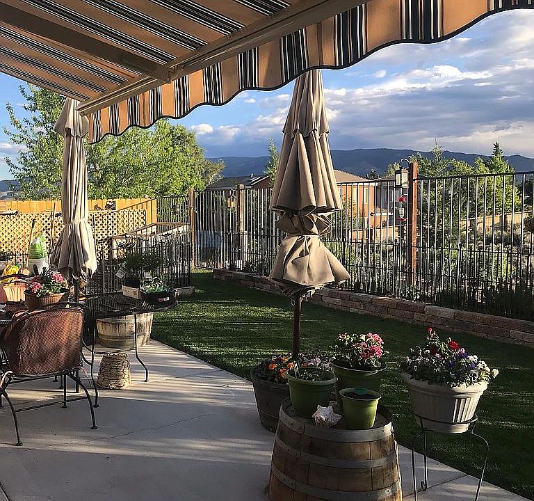 Beautiful backyard view