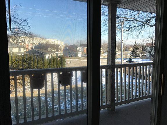 A view from the living room balcony