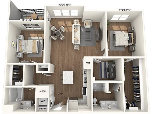 Floor plan B05-D-Base Collection