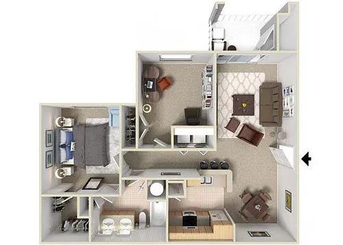 Floor plan Pamlico