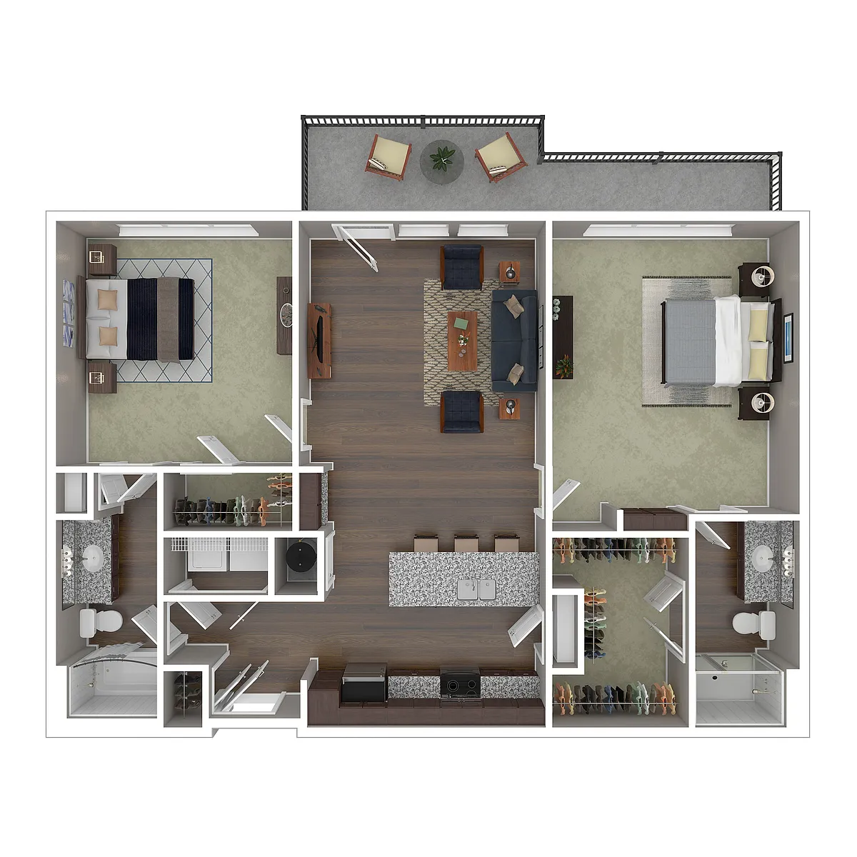 Floor plan B2