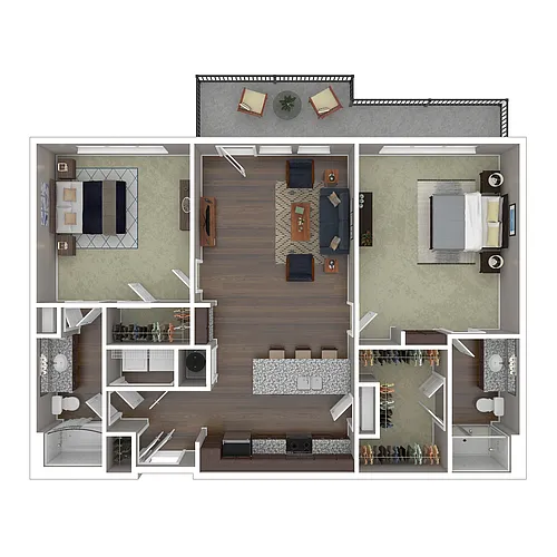 Floor plan B2