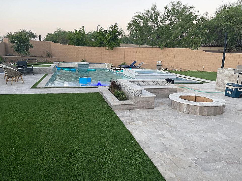 Backyard Pool View