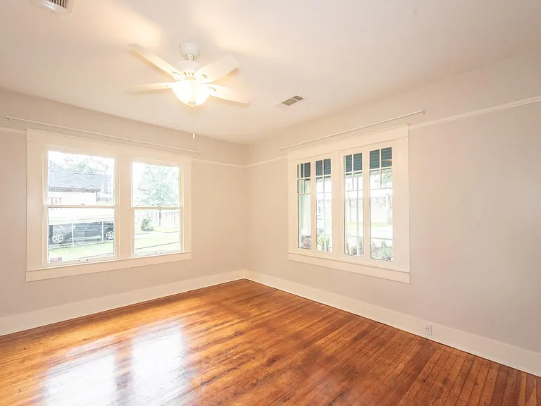 Living room looking west and north