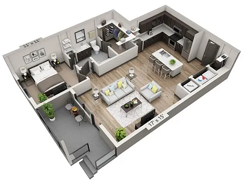 Floor plan Guadalupe