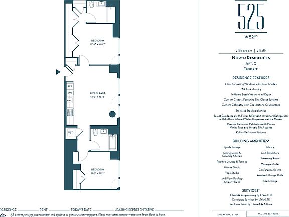 2nd image of 525 W 52nd St APT 21CN