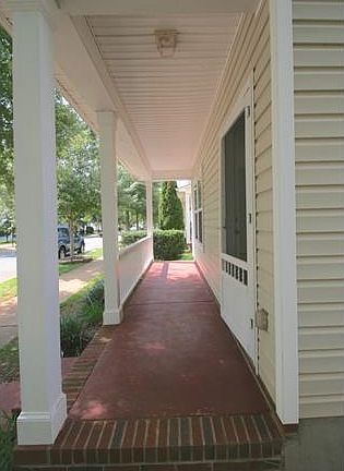 Great front porch for rocking chairs