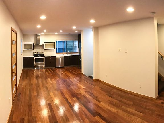 Kitchen and living room