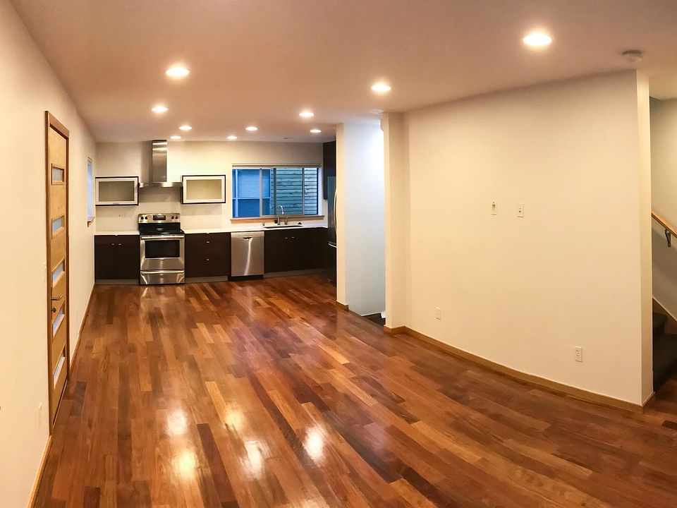 Kitchen and living room