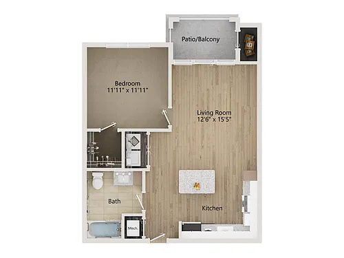 Floor plan A1HC