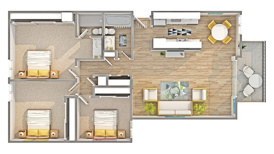 Floor plan 3X2