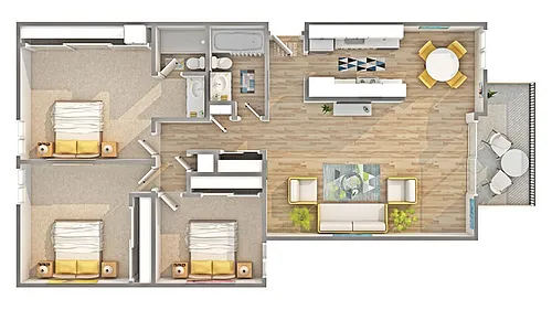 Floor plan 3X2