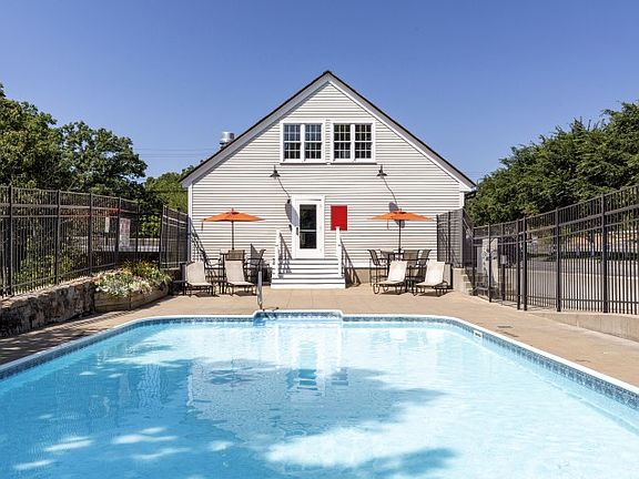 Resort-Style Pool Overlooking Branch River
