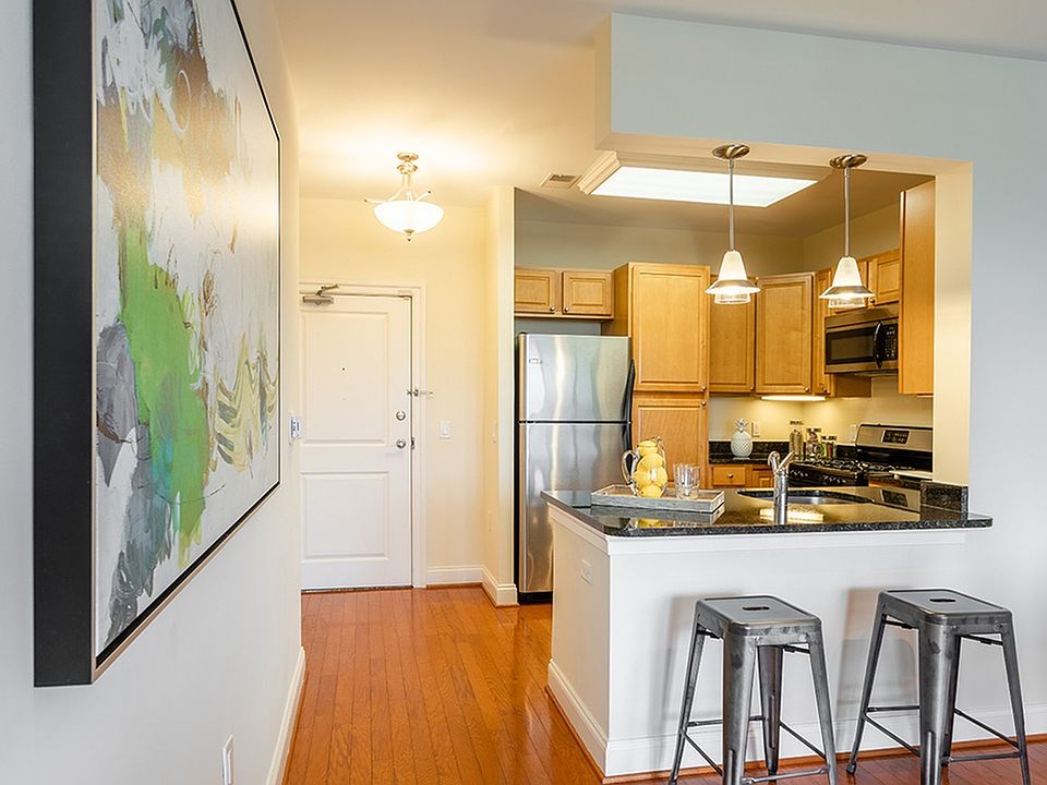 Model apartment kitchen