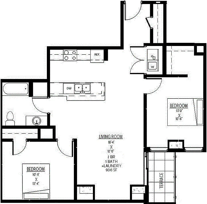 Floor plan 1109