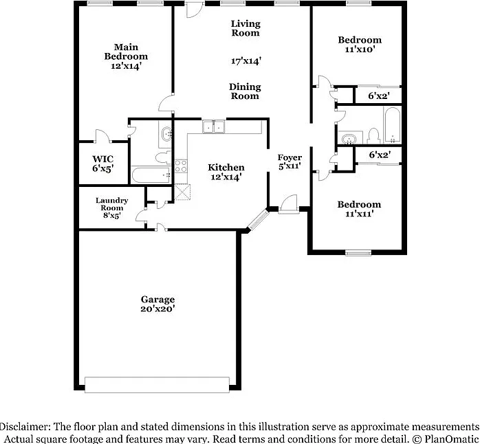 3 bed, 2.0 bath, 1235 sqft, $1,780 — Photo 2