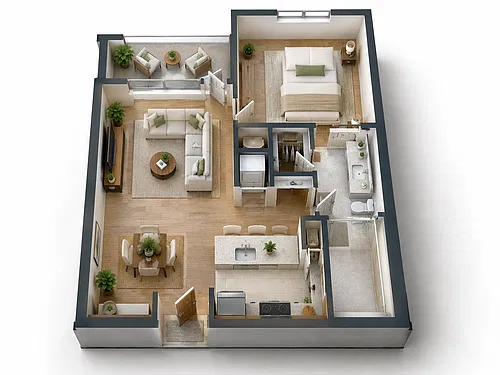 Floor plan A1