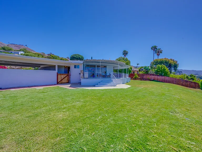 Huge backyard