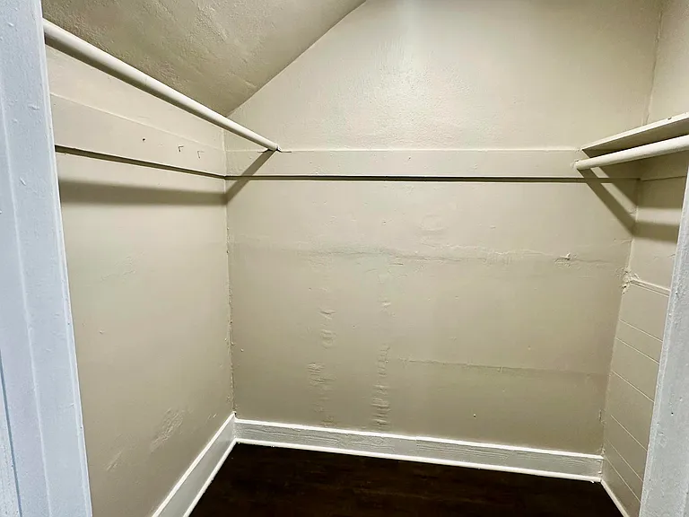 Large hallway closet for extra storage.