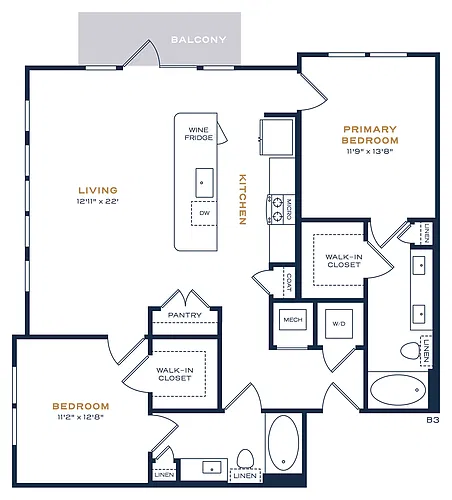 Floor plan B2