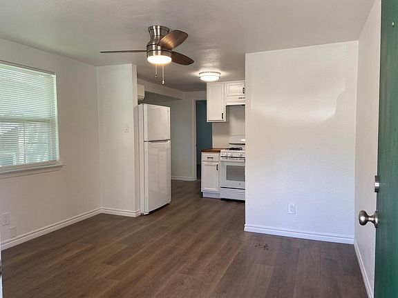 View from front door into living area
