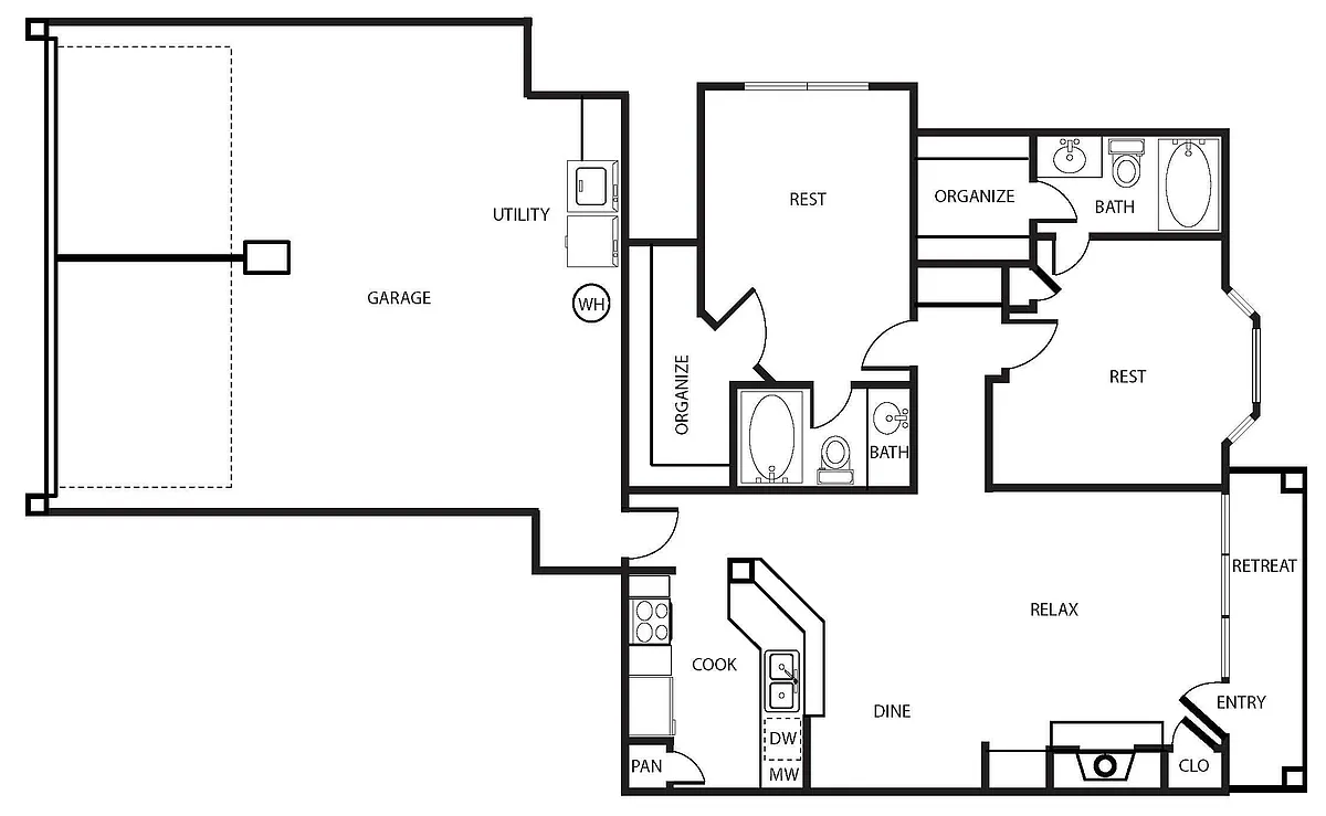 Floor plan B1