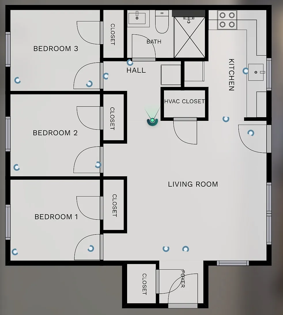 3 bed, 673 sqft, $3,300 — Photo 2
