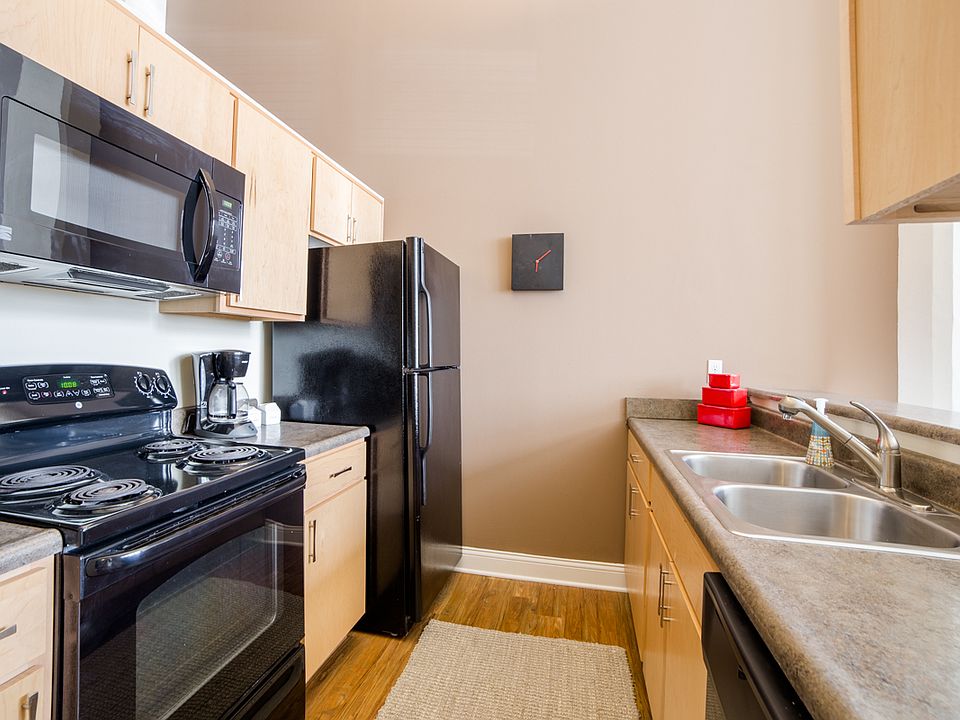 Kitchen at Harness Factory Lofts