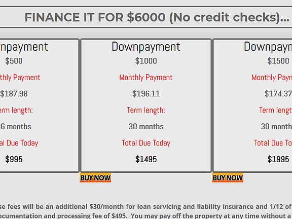 Financing Options