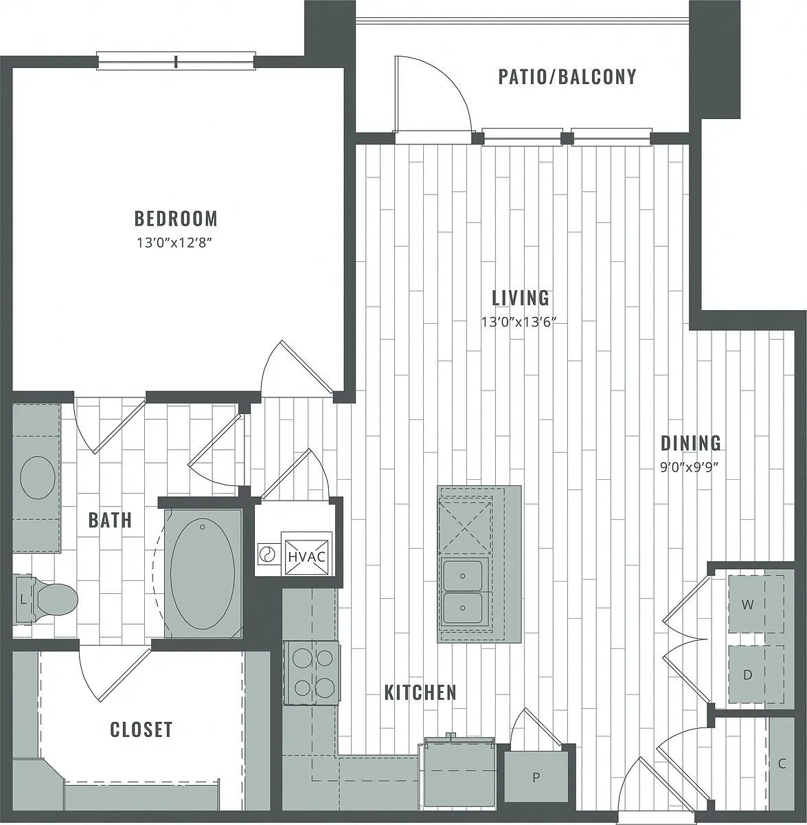 Floor plan A1S