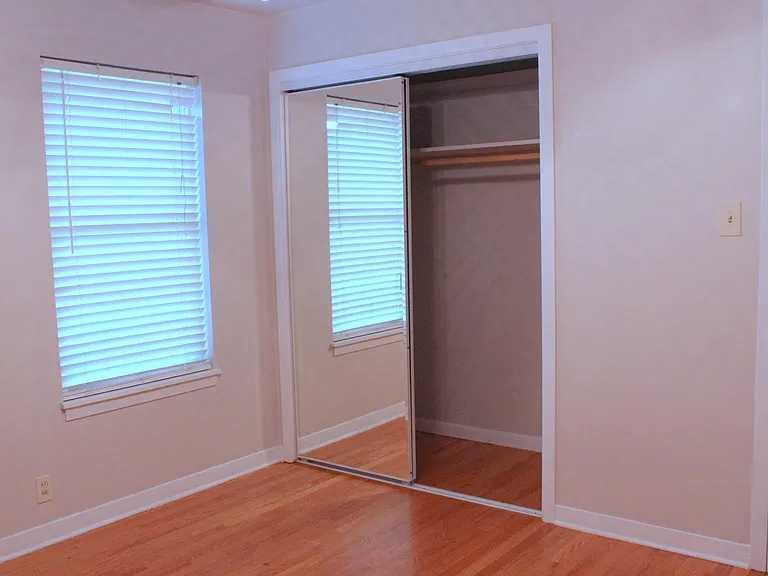 Secondary bedroom closet
