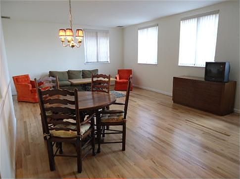 Sunny Living Room and Dining Area