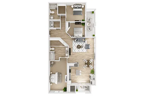Floor plan Diamond II