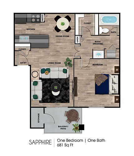 Floor plan Sapphire