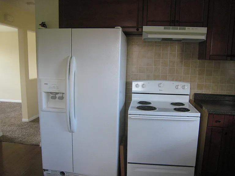 ... and the refrigerator.