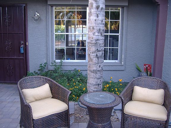 Enclosed Front Patio
