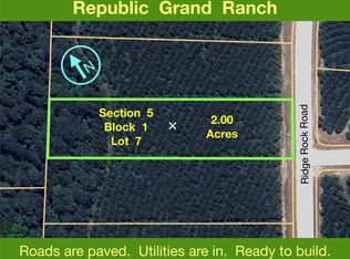 15721 Ridge Rock Rd LOT 7, Willis, TX 77378