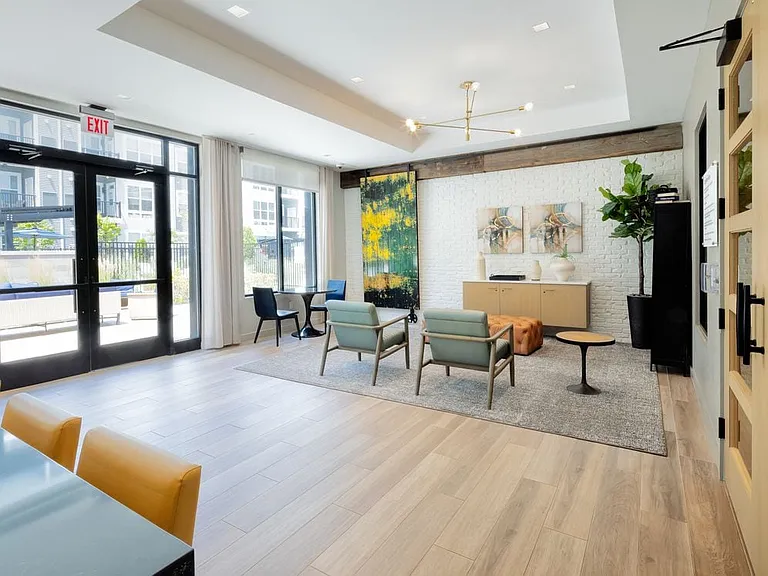 Resident lounge with seating