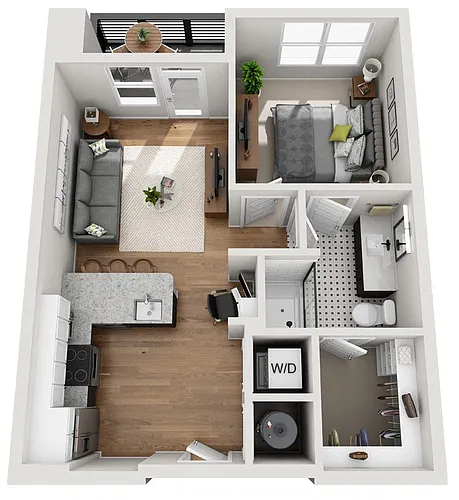 Floor plan Ward 8