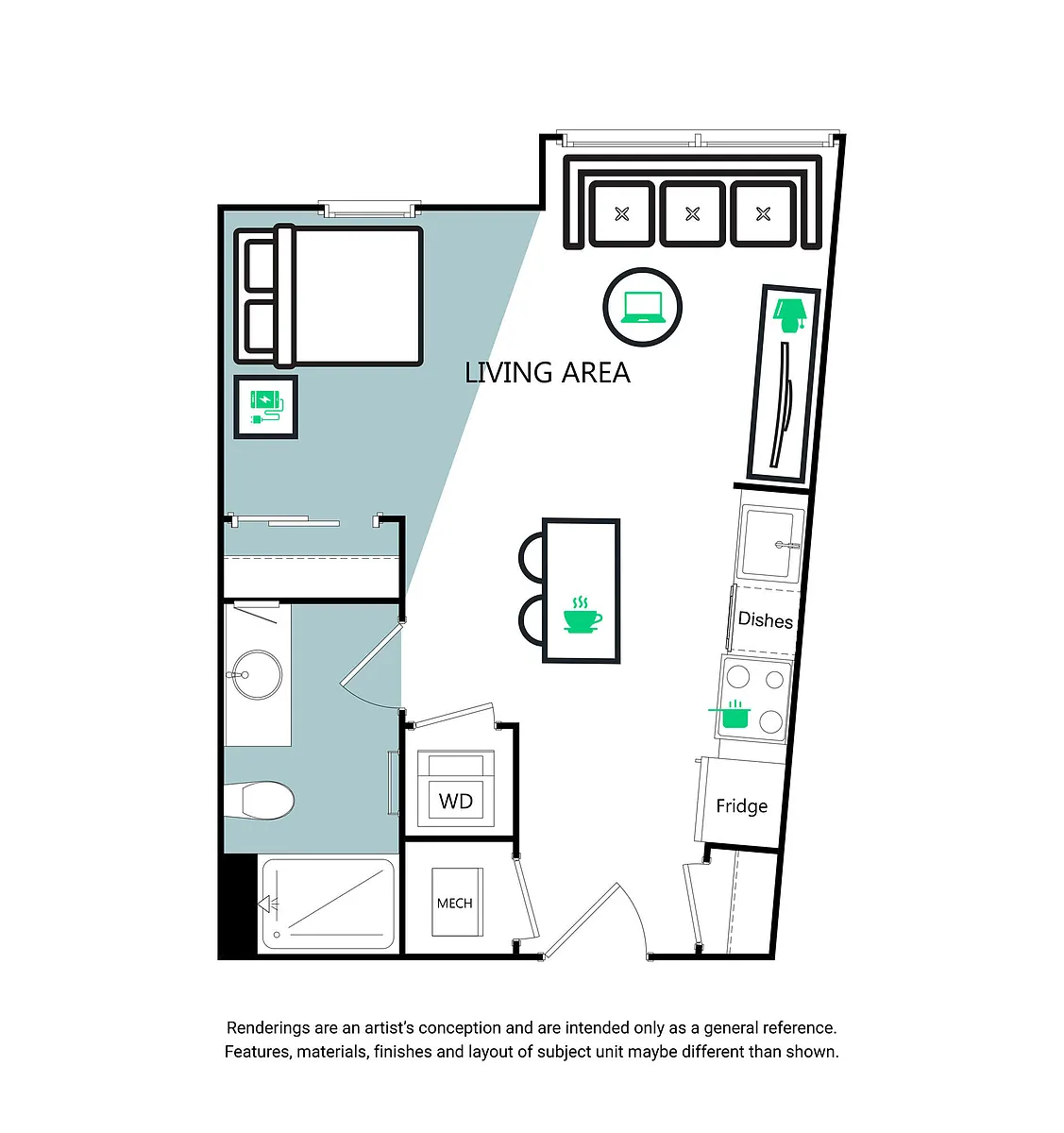 Floor plan 1A