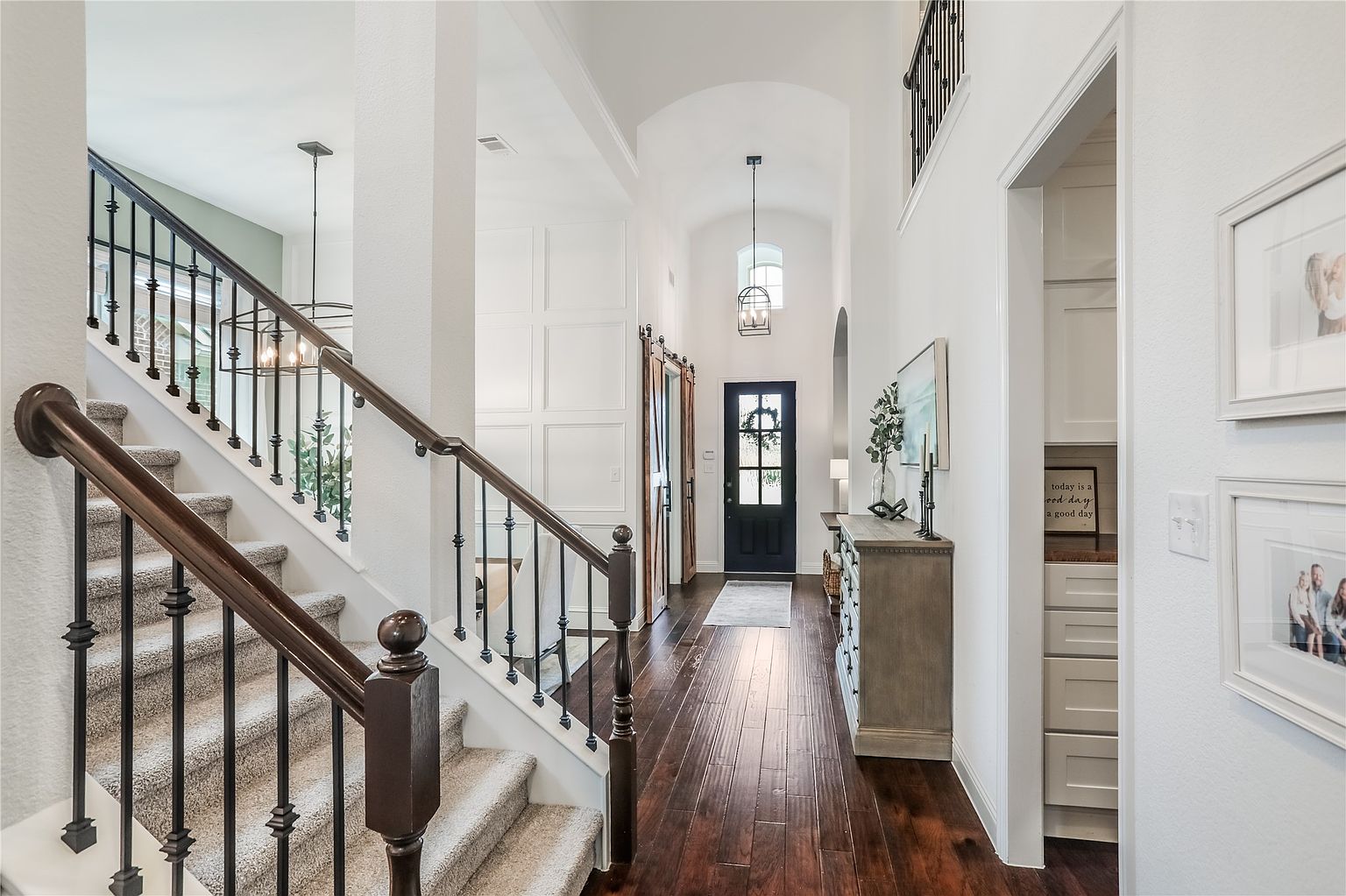 Home with bright interiors and well-maintained exterior