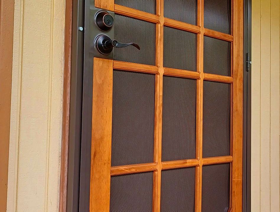 Security Screen Door
