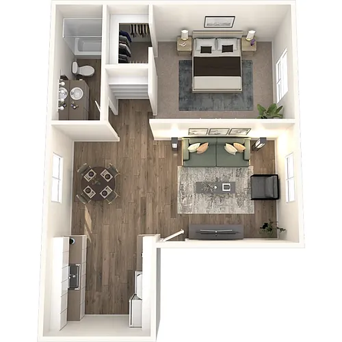 Floor plan Messa