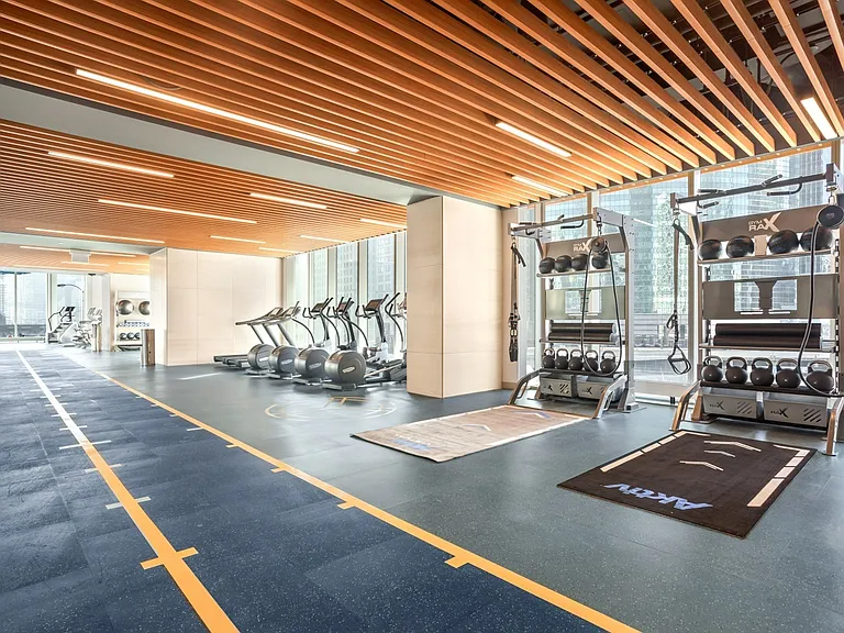 Wolf Point East Fitness Center Cardio Weights