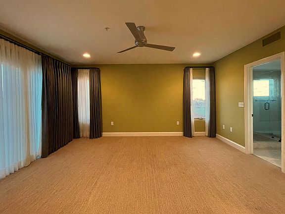 Bedroom with ocean view