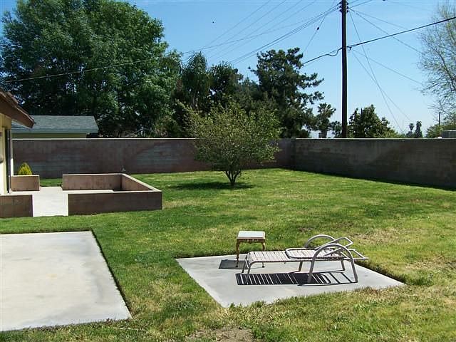         Two patios